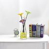 Glass Flower Vase Lovely Room Decoration Mini Flower Bottle Car Mirror Ornament