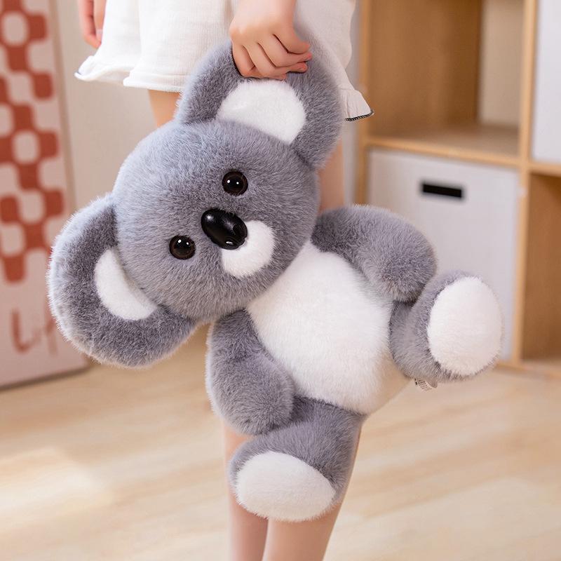 Koala and Sloth Plush Doll - Cute Sitting Pose 25cm