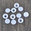 36pcs Foldable Snap Protective Cover Hardware Screw Cover M6 Screw Decorative Covers for Furniture