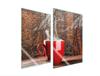 PLACA PROTECTORA DE CRISTAL PARA COCINA 2x35x52 CAFÉ