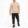 Puma X Pronounce Geometric Pattern Casual Sports Short Sleeve T-Shirt Men Tops Khaki 532145-20