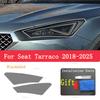 Pro SEAT Tarraco 2018-2025 Vnější díly auta Kryt světlometu Ochranná fólie proti poškrábání Přední lampa Tónovaná TPU Ochranný film Kryt Opravné příslušenství