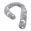 Crescent Shape Pet Crescent Cushion Plush Dog Sleep Mat Pet Cuddle Cushion  Pet Neck Support