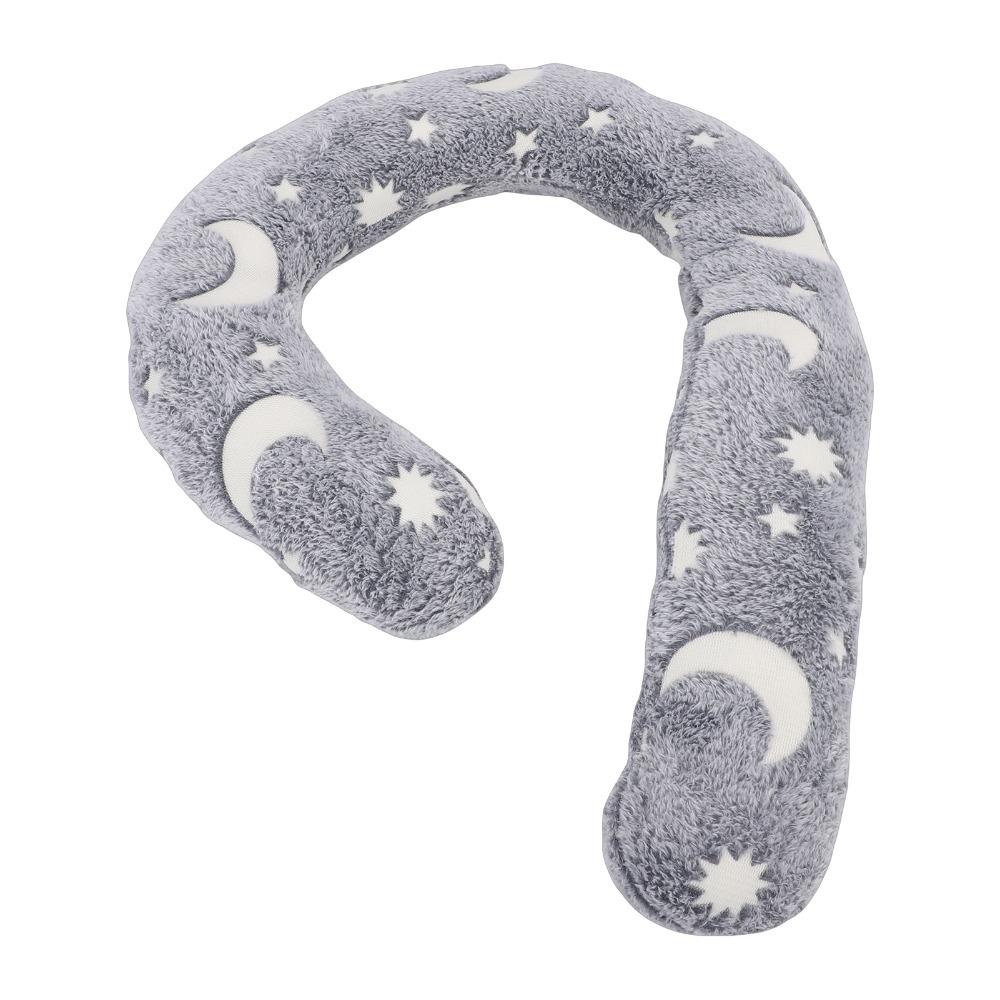 Crescent Shape Pet Crescent Cushion Plush Dog Sleep Mat Pet Cuddle Cushion  Pet Neck Support