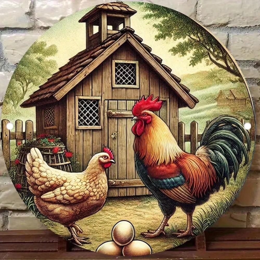 Iron Wall Art 2D Home Decor Metal Wall Painting Living Room Bedroom Kitchen Easy Hang Durable
