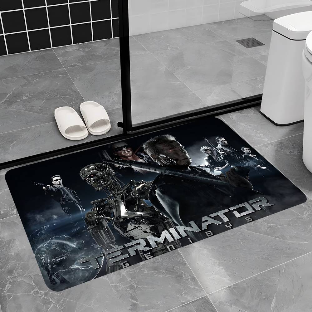 Sci Fi Movie The Terminator Kitchen Mat Cheaper Anti-slip Modern Living Room Balcony Printed Modern Home Decor