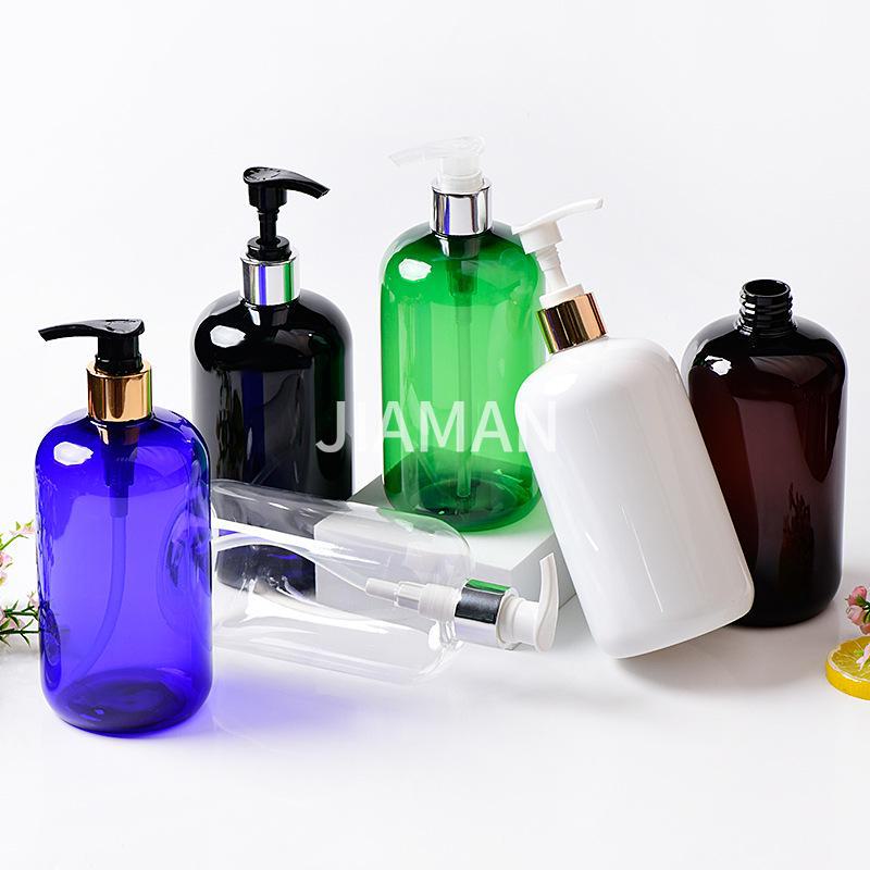 500ml Large Capacity Press-type Empty Bottle for Shampoo, Shower Gel, or Hand Soap