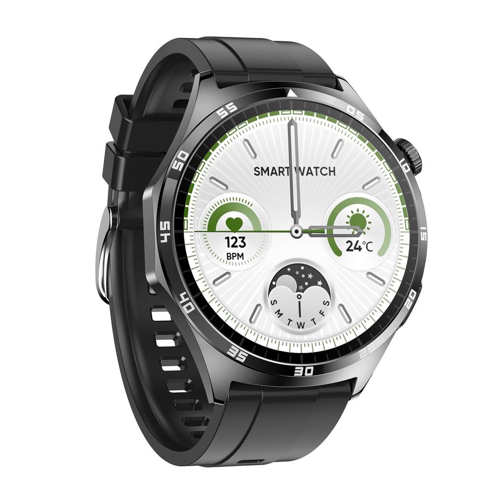 MT300 Smartwatch 1,43" Herzfrequenz Schlafmonitor Smartwatch für Männer Frauen Fitnessuhr mit 50+ Spo