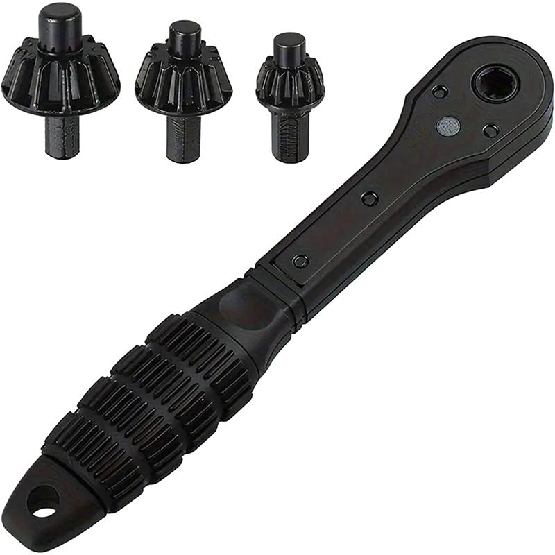

3 In 1 Drill Chuck Ratchet Spanner Universal Chuck Key Replacement Tool For Drill, Compatible With Most Electric Drills Tools