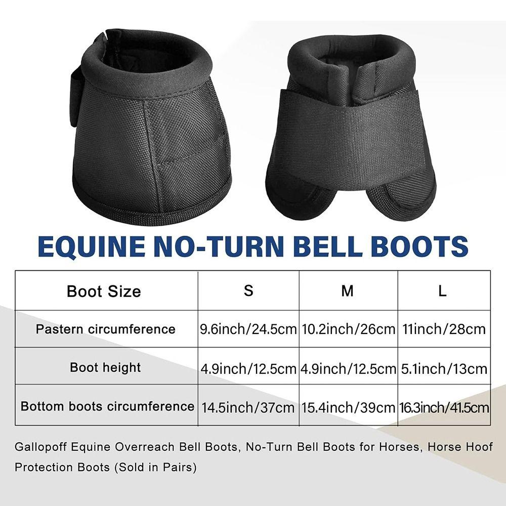 1Pair Quick Drying Equine Hoof Boot Comfort Feet Guards Equestrian Accessories Equipment