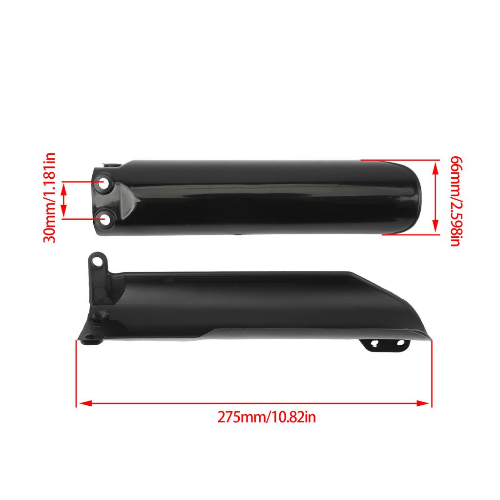 CRF50 Motorcycle Front Fork Protector Covers Fork Guards Part For China 110cc-150cc 160cc CRF70 KLX110 BSE KAYO Dirt Bike Enduro