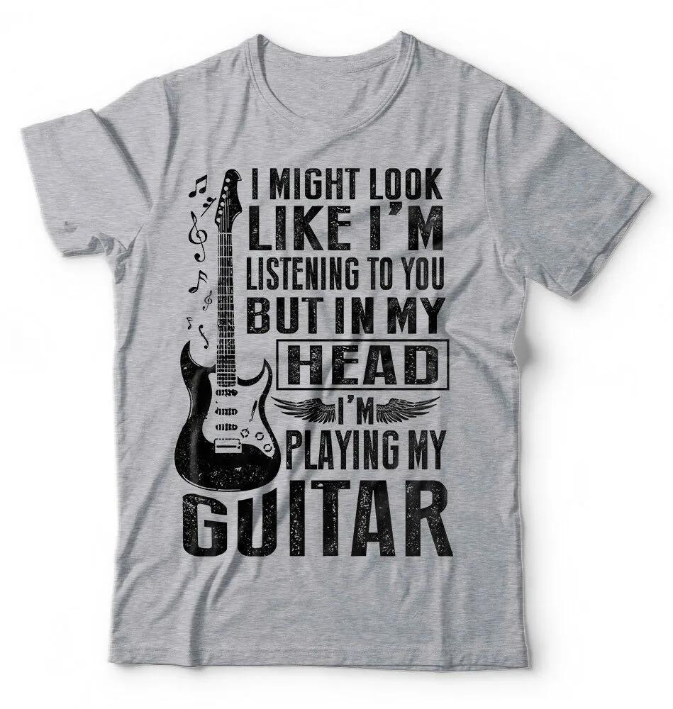 Guitar Player Funny Music Musician TShirt Summer Cotton Short Sleeve ONeck Mens T Shirt New S3XL