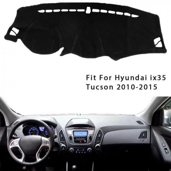 DashMat Cover Dashboard Non-slip Protector For Hyundai ix35 Tucson 2010-2015 Car