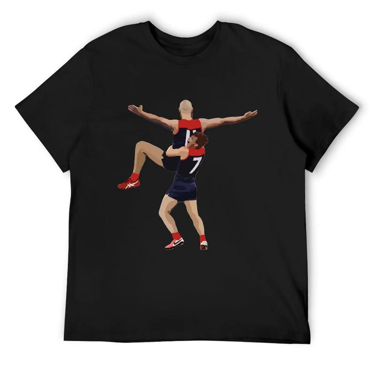 

Max Gawn Celebration Melbourne Demons T-Shirt Anime t-shirt custom t shirt for a boy mens shirts graphic tee XXXXXL різнокольоровий