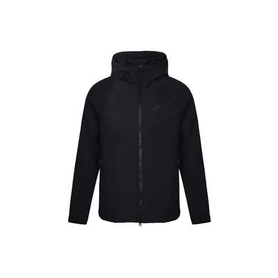 Logo Print Spliced Kapuzenjacke Herren Oberbekleidung Schwarz 928552-010