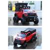 1/32 DODGE Tyrannosaurus RAM Alloy Pickup Camper Van Car Model Diecasts Metal Off-road Vehicles Car Model Sound Light Kids Gifts