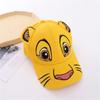 New Fashion Autumn Summer Children Baseball Cap For Boys Girls Cartoon Tiger Spring Outdoor Snapback Kids Sun Hat