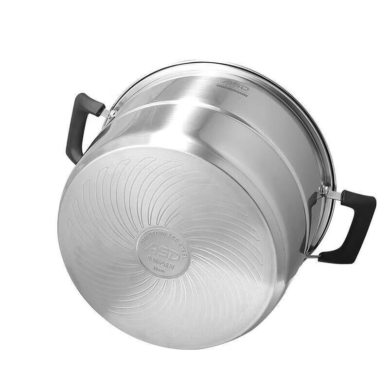 ASD 3-Tier Stainless Steel Steamer Pot
