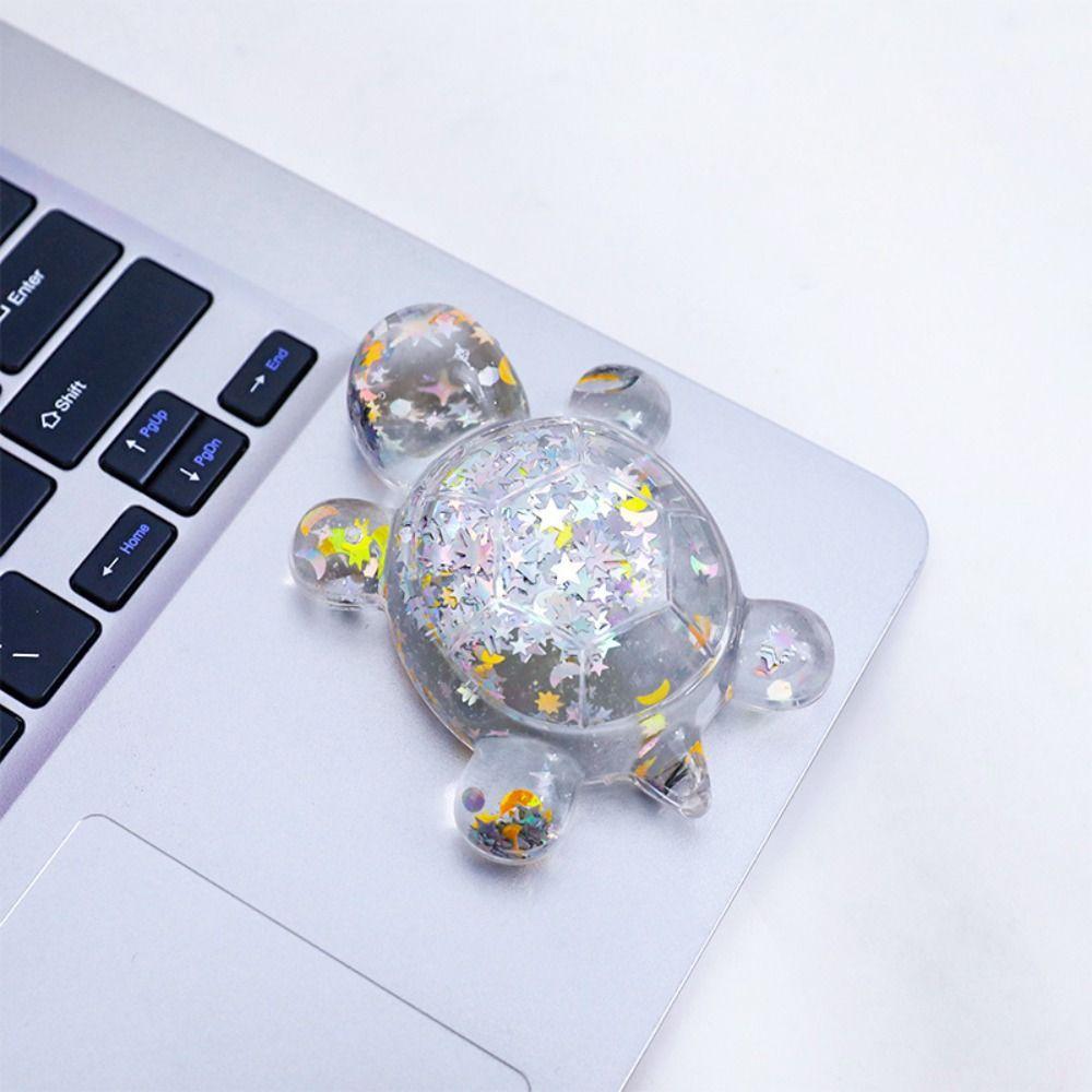 Color Turtle Figurine Micro Landscape Decor Car Interior Ornament Cartoon Fish Tank Decoration