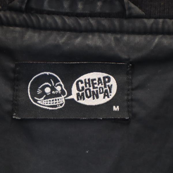 CHEAP MONDAY Flight Military jacket M black MA-1 Men's Used