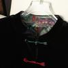 2026 Spring Reversible Frog Button Velvet Vest - New Chinese Style for Women