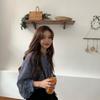 Korean Floral Chiffon Women's Loose Long Sleeve Sun Protection Shirt