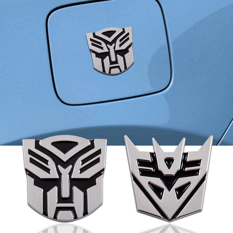 Transformers car stickers personalized car stickers decorative car stickers scratch car stickers chrome plated PVC car stickers