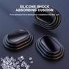SEAMETAL 12pcs Car Door Shock Absorber Sound Absorbing Adhesive Closing Door Anti-Collision Strip Bumper Sticker