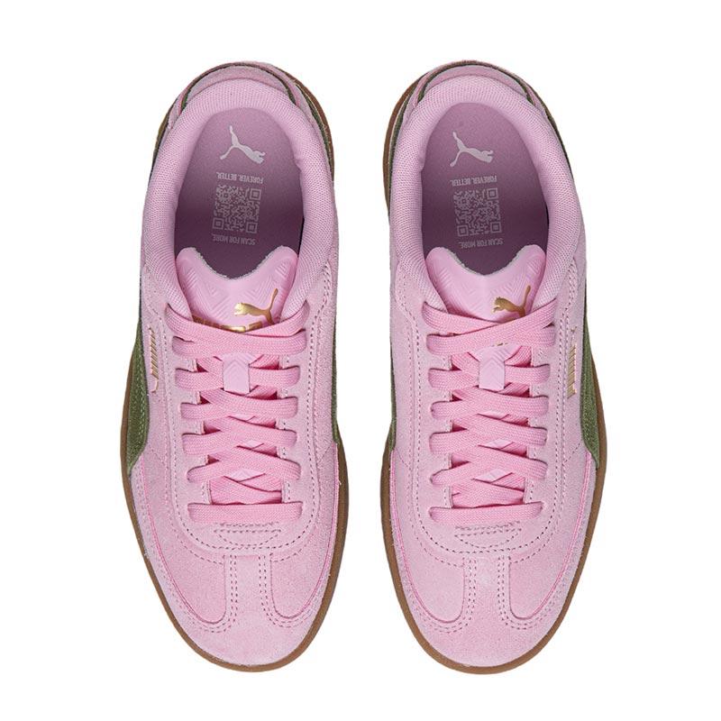 PUMA Club 2 Comfortable Low top German Army Trainers Unisex Pink
