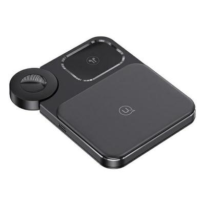 USAMS Land. Inductive 3IN1 15W Black/Black Cd190Wxc01 (Us-Cd190)