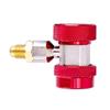 R134A Freons Auto Auto Schnellkupplungen Stecker Adapter für Klimaanlagen Kältemittel einstellbare Verteilermessgeräte