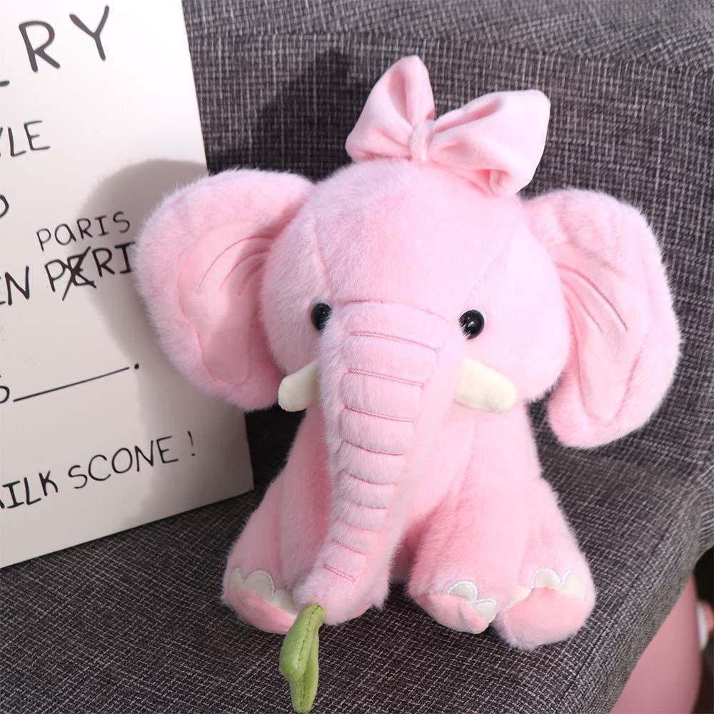 Kreatives Cartoon-Elefanten-Plüschtier Niedliches Tier Plüschtiere Kronen-Elefanten-Plüschpuppe Geburtstagsgeschenk