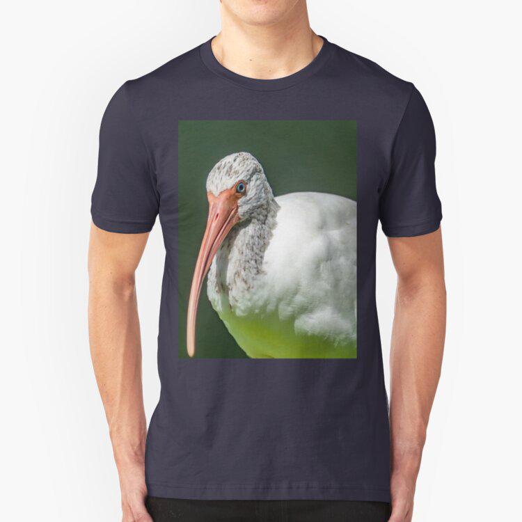Buy Close Up of a Black and White Ibis T Shirt Summer Men TShirts Shirt ...