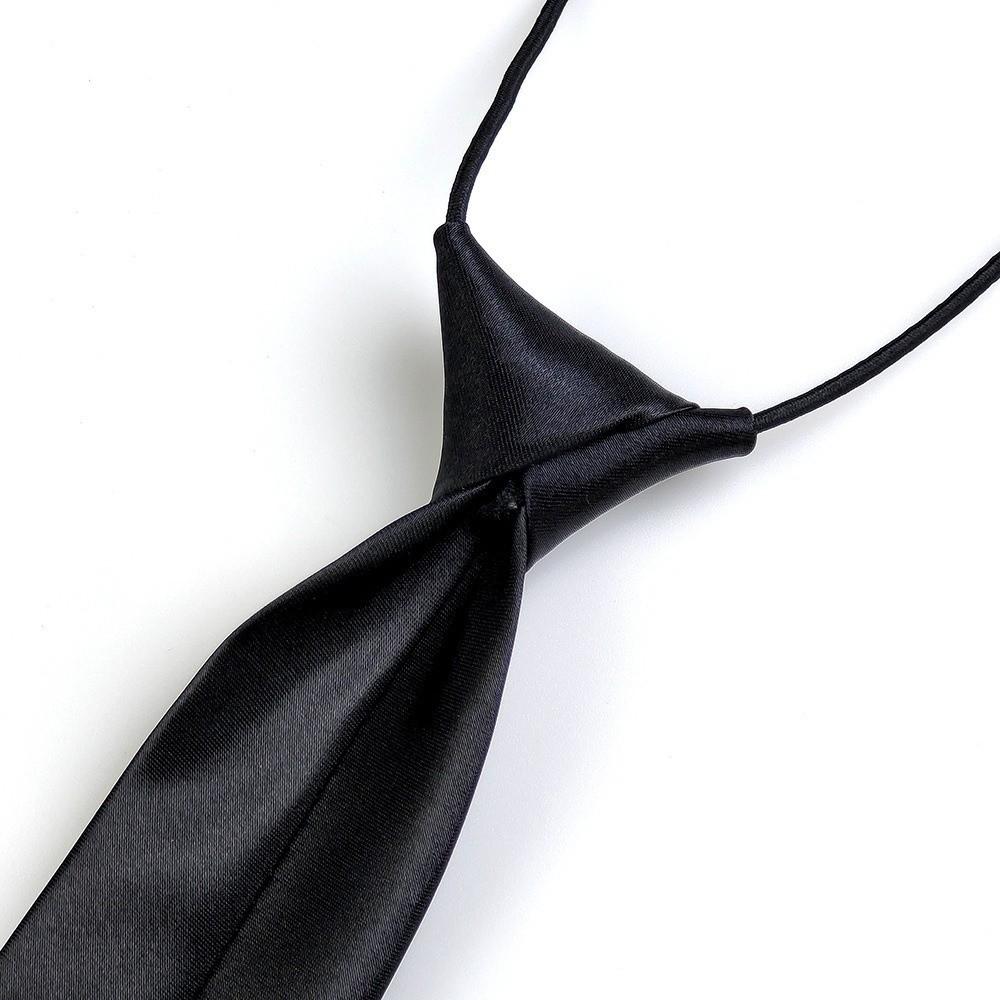 Rhinestone Pearls Tie Black Decoration Shirt Tie Temperament Hand-beaded Long Necktie  Students
