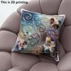 Floral Vintage Scroll Throw Pillow Covers Pattern Cushion Cover Suitable for Sofa Bedroom Car Pillow Cover