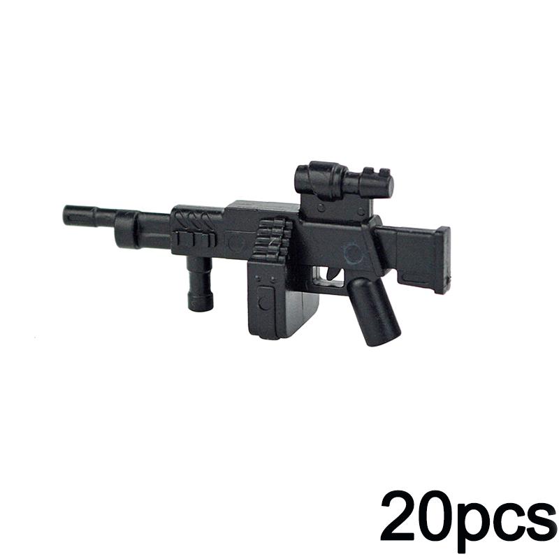 WW2 Militär SWAT Waffen Ziegel Modell Serie Waffe Pistole Montieren Pädagogisches MOC Armee Bausteine Soldat Militaries Kid