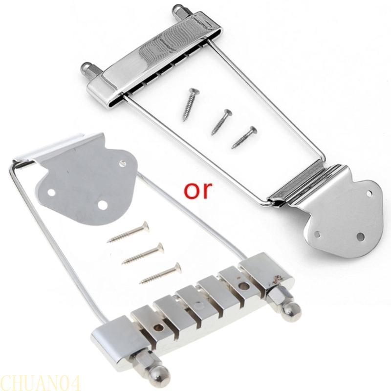 A1A2 Chrome 6 String Guitar Tailpiece Trapeze Silvery Open Frame For Archtop Guitar серебряный