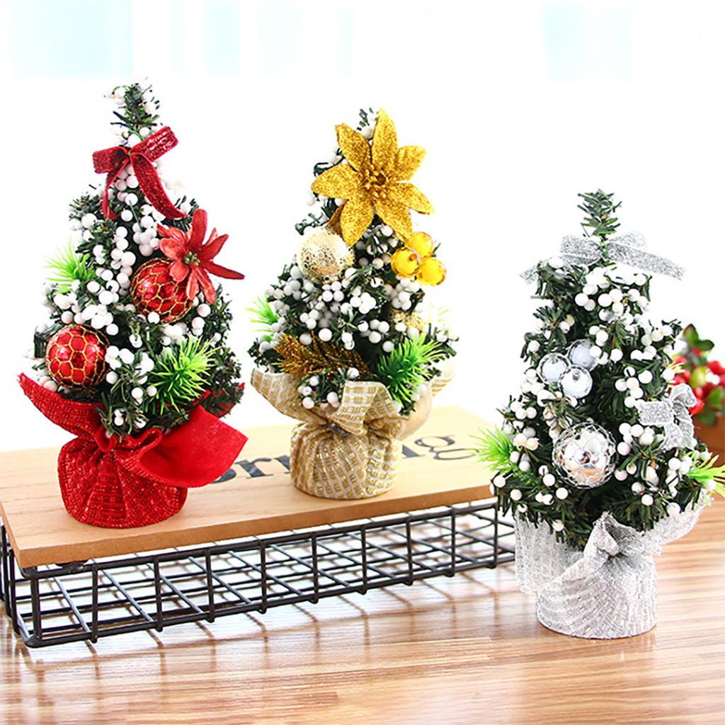 Merry Christmas Tree Bedroom Desk Decoration Toy Doll Gift  Home Children