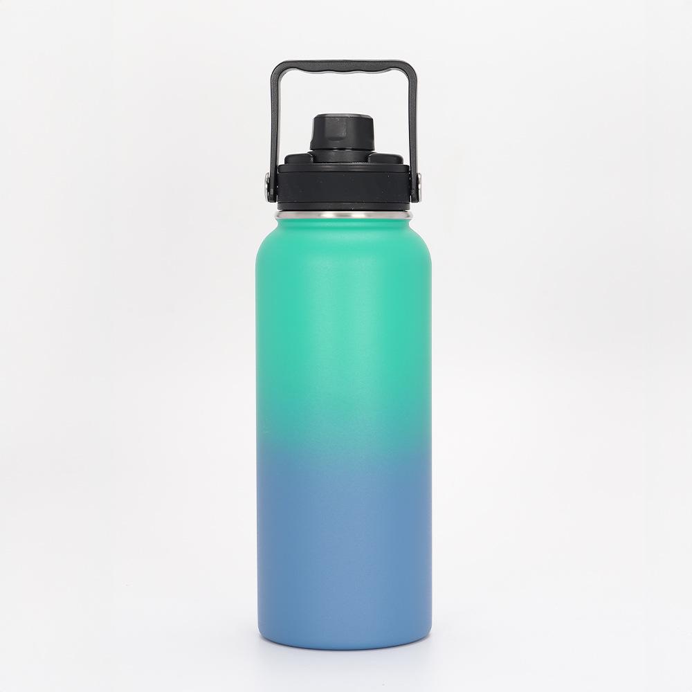 Fashion New High-Value Sports Thermos Bottle Stainless Steel Space Pot Thermos Cup Large Capacity 304 All Steel