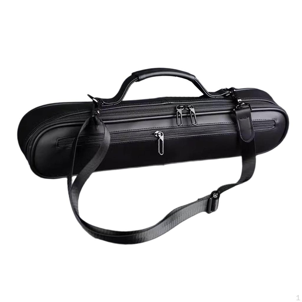 Compact And Lightweight Flute Bag with Handle Shoulder Strap for Safe Transport Suitable