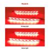 For Geely Coolray Proton X50 2018 2019 2020 2021 LED Rear Bumper Reflector Light Car Turn Signal Tail Light Brake Warning Lamp