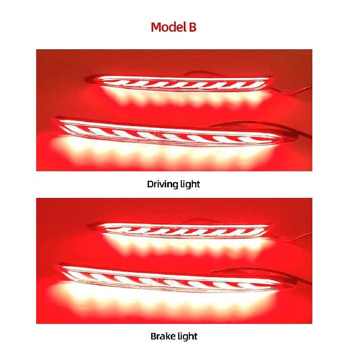 For Geely Coolray Proton X50 2018 2019 2020 2021 LED Rear Bumper Reflector Light Car Turn Signal Tail Light Brake Warning Lamp