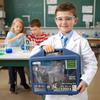 [PACZB] Educational microscope for children, suitcase, magnification 300x-1200x, set of 28 pieces, Z3309