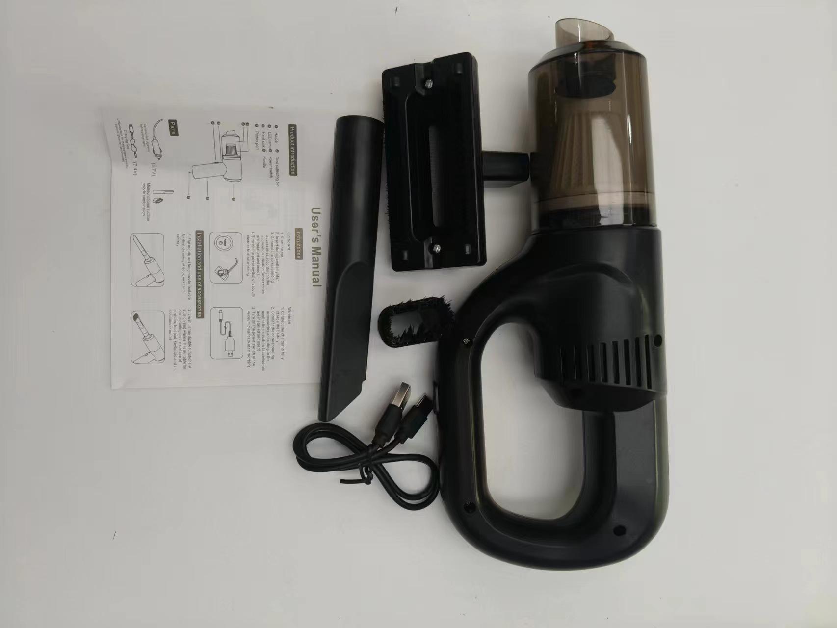 

Портативный беспроводной ручной пылесос с мощным всасыванием для дома и автомобиля