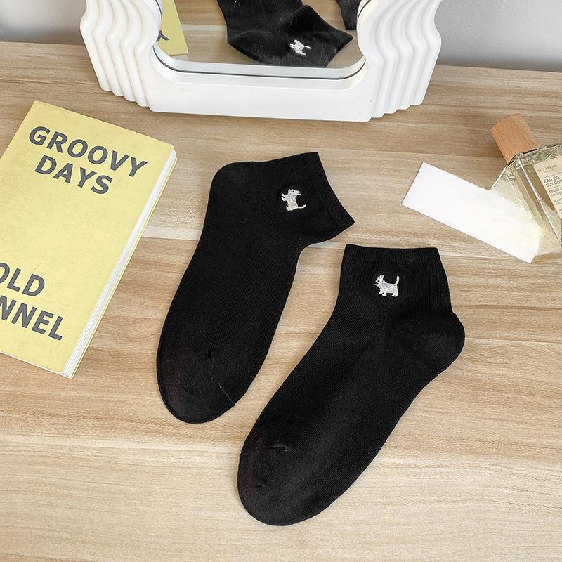 Boneless Socks, Women's Summer Cotton Socks, Thin Short Socks, Anti-odor, Anti-athlete, Antibacterial, Sweat-absorbing and Breathable Short Socks