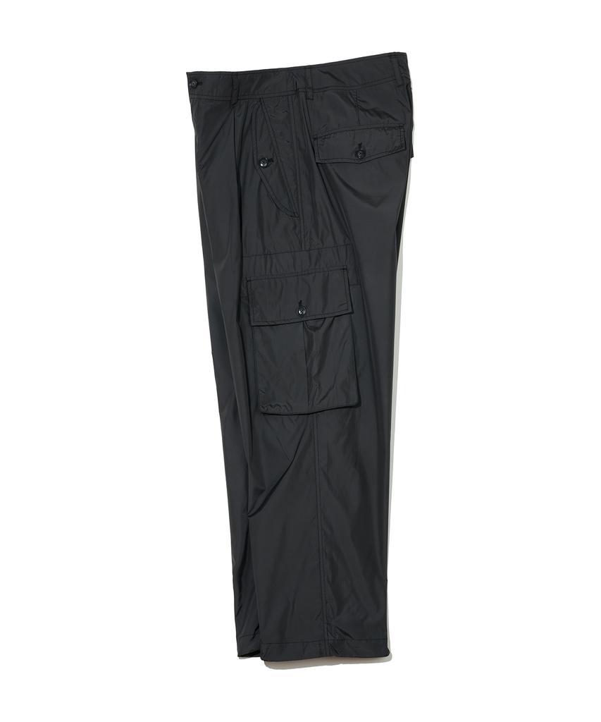 Nontai Light Flap Pocket Cargo Pants (Black)