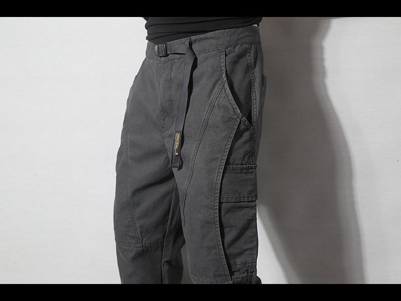 Men's Retro Japanese Multi-Pocket Loose Tapered Overalls for Spring and Autumn