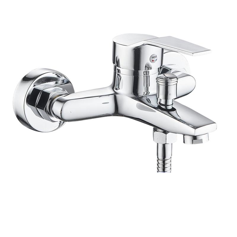 TLXT Wall-Mounted Shower Mixer Faucet with 3-Function Shower Set