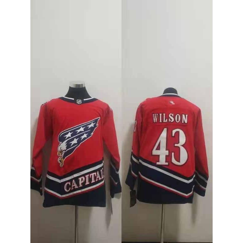 NHL Washington Capitals Ice Hockey Jersey 8 Embroidered Sports Uniform Men Women