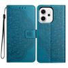 For Oppo Reno14 Pro 5G (Global) Leather Case with Card Slots Mandala Pattern Phone Cover Stand